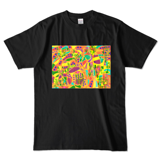 カラーTシャツ - L - ブラック (濃色)
