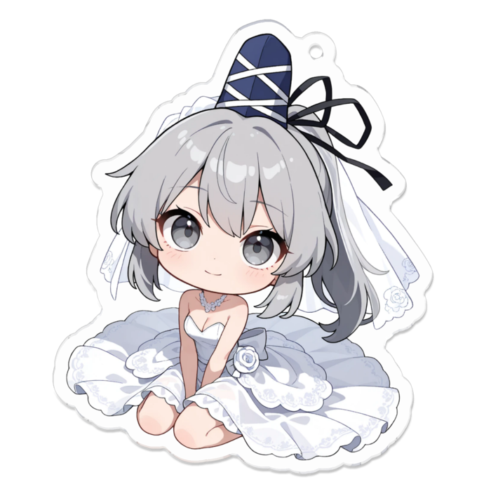 アクリルキーホルダー - 70 x 70 (mm)(キャラのみ)