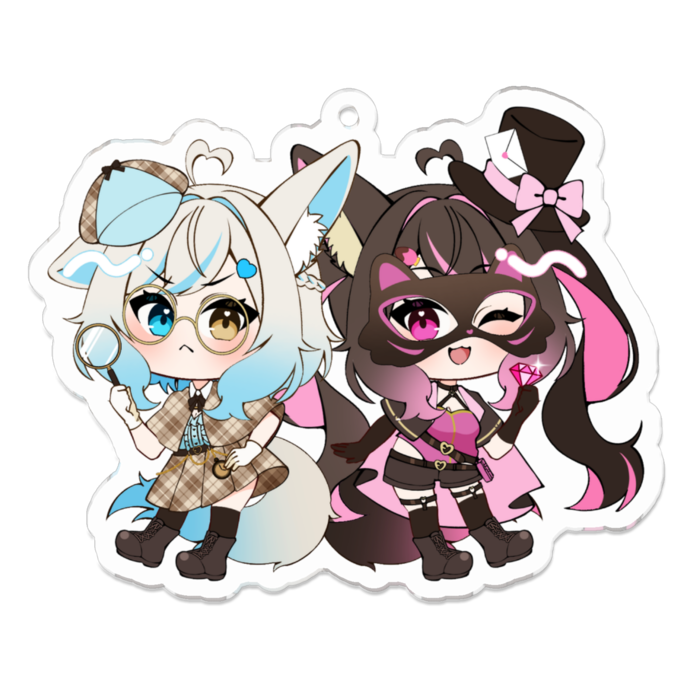 アクリルキーホルダー - 70 x 70 (mm)