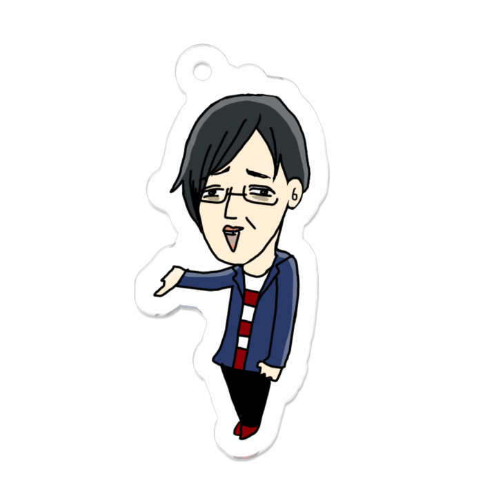 アクリルキーホルダー - 50 x 50 (mm)