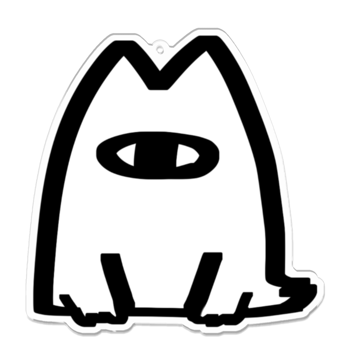 アクリルキーホルダー - 100 x 100 (mm)