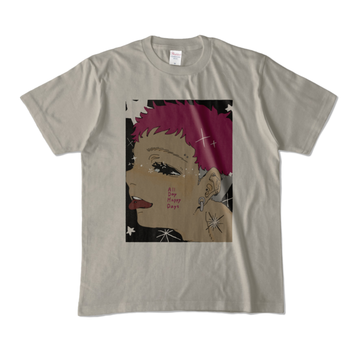 カラーTシャツ - M - シルバーグレー (淡色)