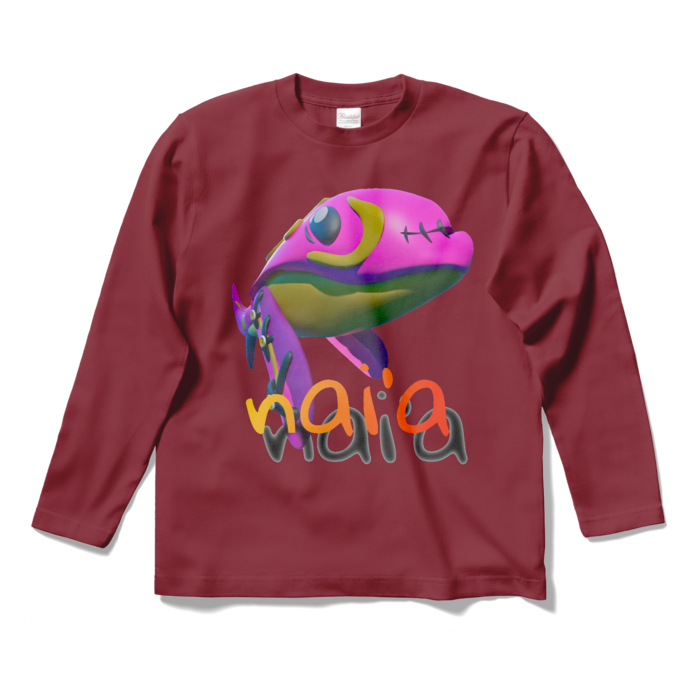 ロングスリーブTシャツ - S - バーガンディ