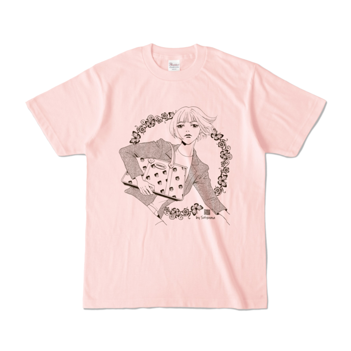 カラーTシャツ - S - ライトピンク (淡色)