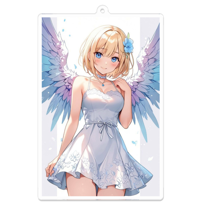 アクリルキーホルダー - 100 x 100 (mm)