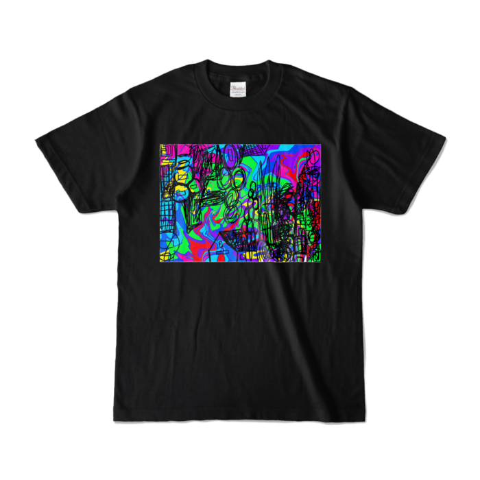 カラーTシャツ - S - ブラック (濃色)