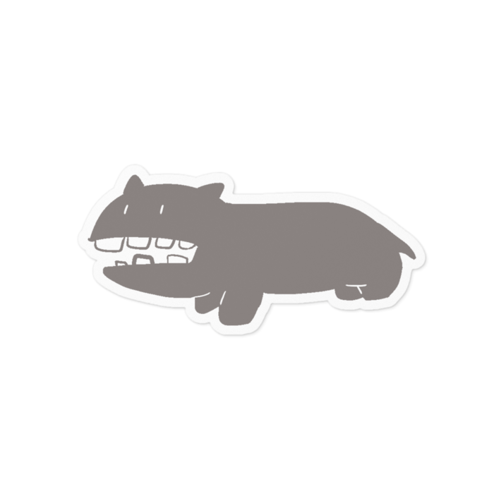 噛み合わせの悪いカバ