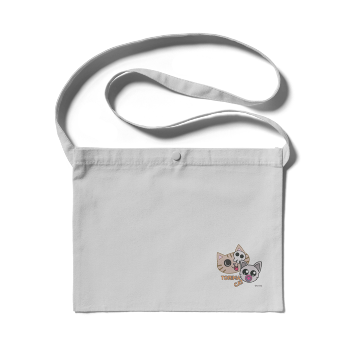 サコッシュ - グレー300 x 230 (mm)(1)