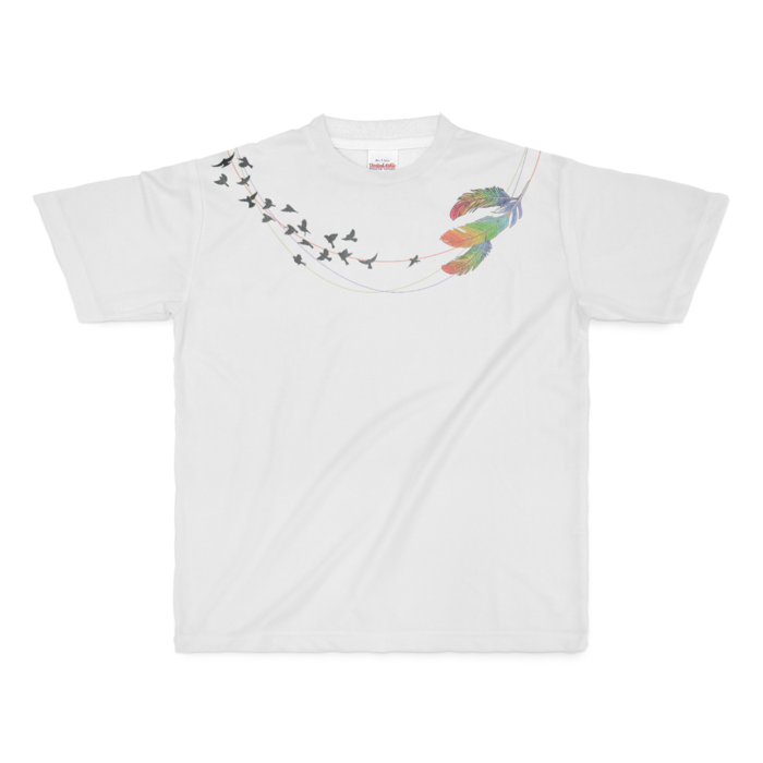 フルグラフィックTシャツ - M - 両面印刷