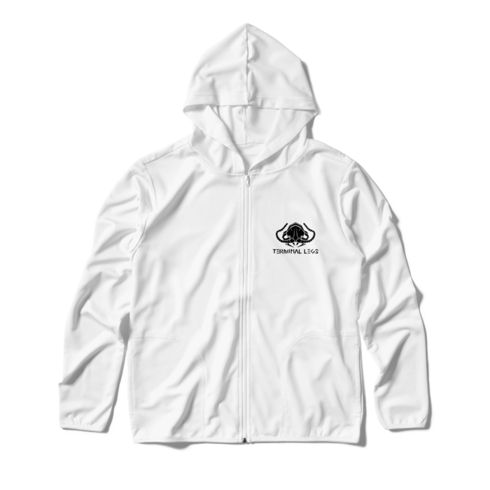 ジップパーカー - M - ホワイト