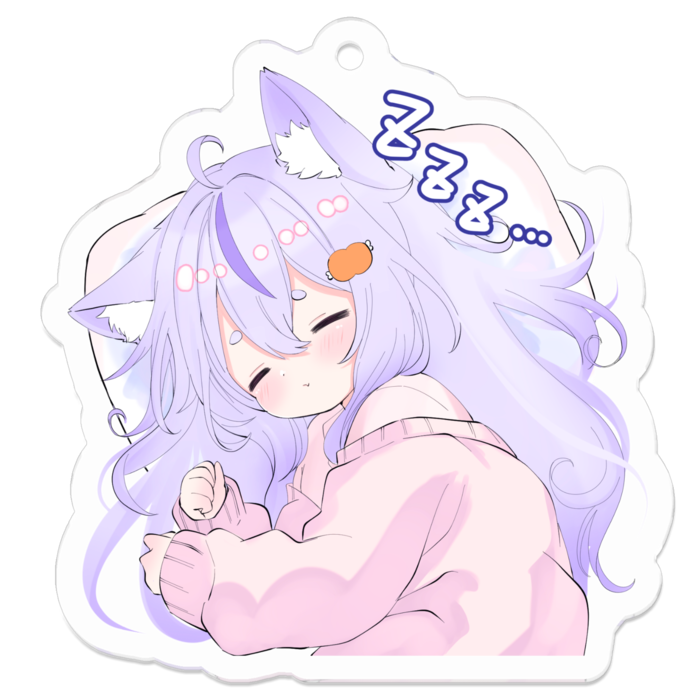 アクリルキーホルダー（コーティング） - 50 x 50 (mm)