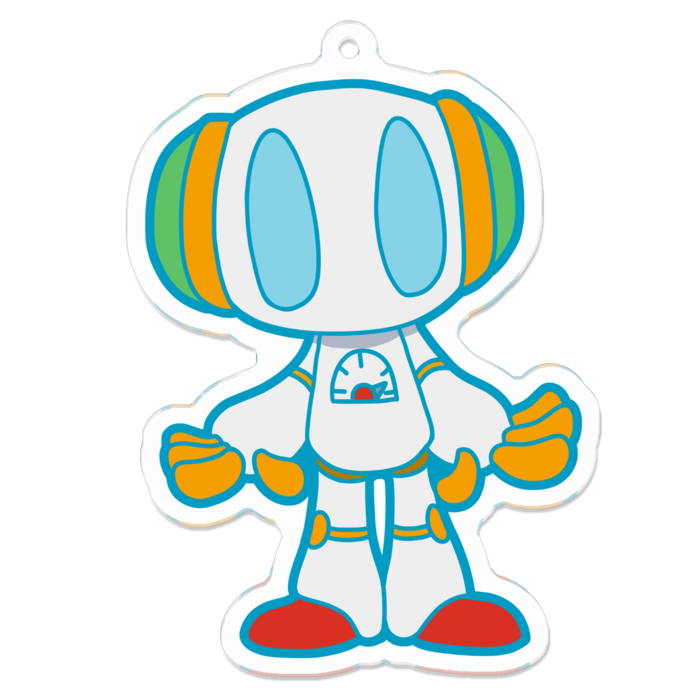 アクリルキーホルダー - 70 x 70 (mm)