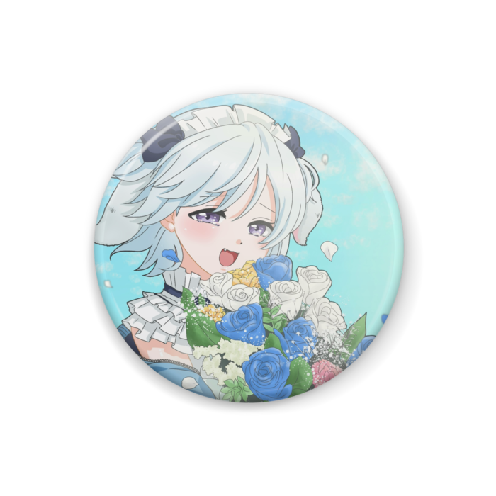 二周年イラスト　缶バッジ Ver. - 32 (mm)