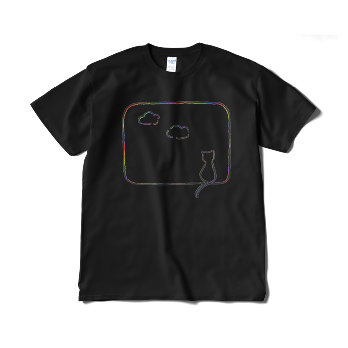 Tシャツ（シャドウ） - XL - ブラック