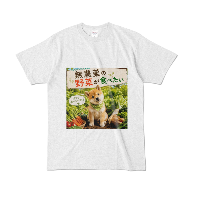 カラーTシャツ - L - アッシュ （淡色）