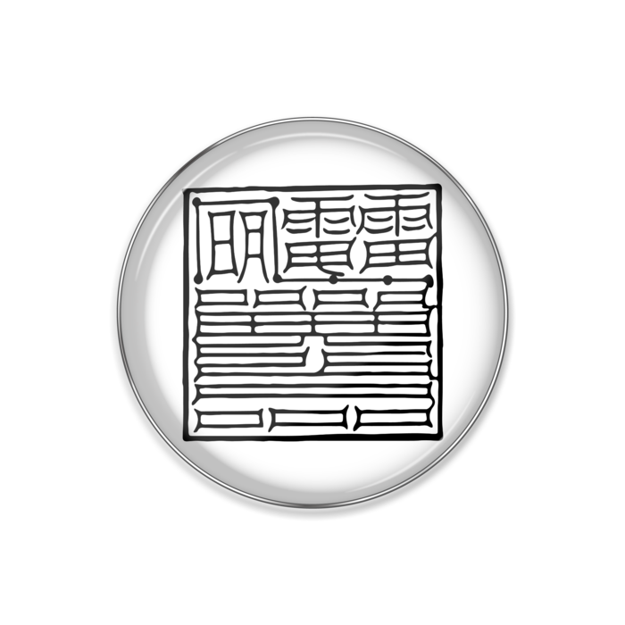 ピンバッジ - 丸形25mm