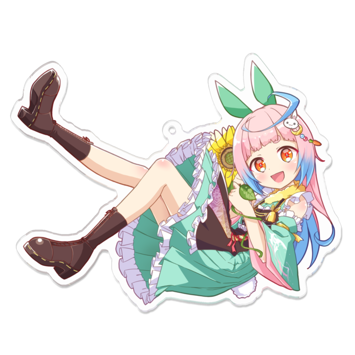 アクリルキーホルダー - 100 x 100 (mm)