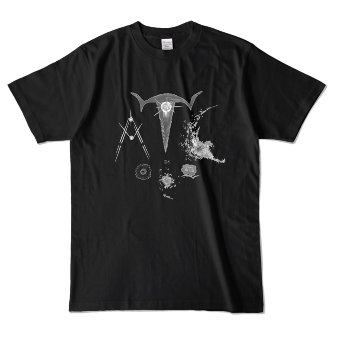 カラーTシャツ - L - ブラック (濃色)