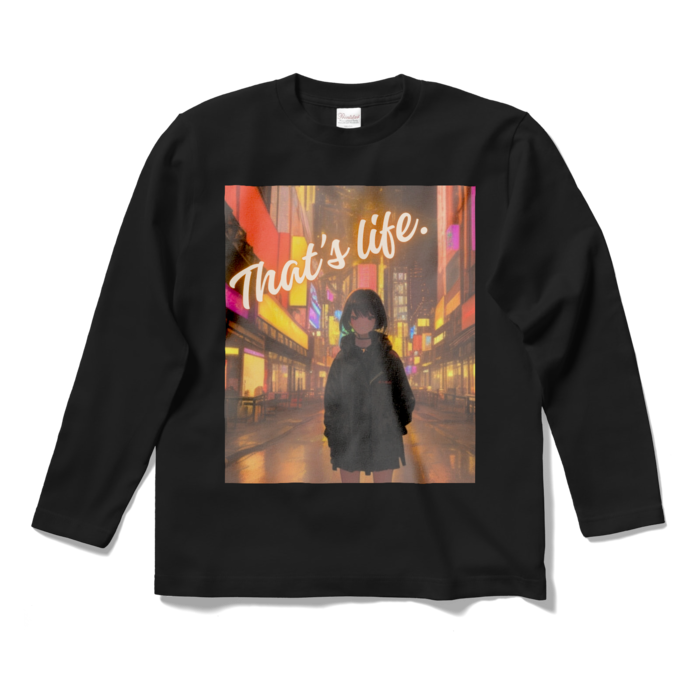 ロングスリーブTシャツ - S - ブラック