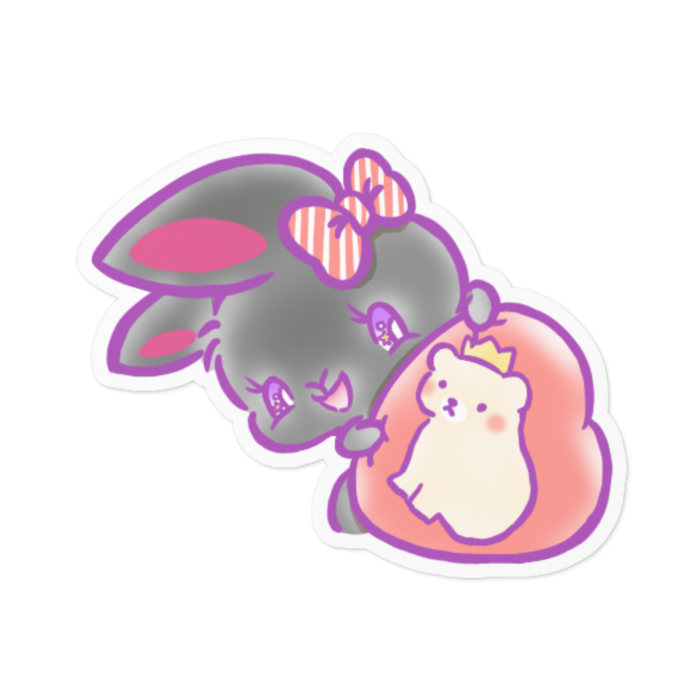 ステッカー - 100 x 100 (mm)