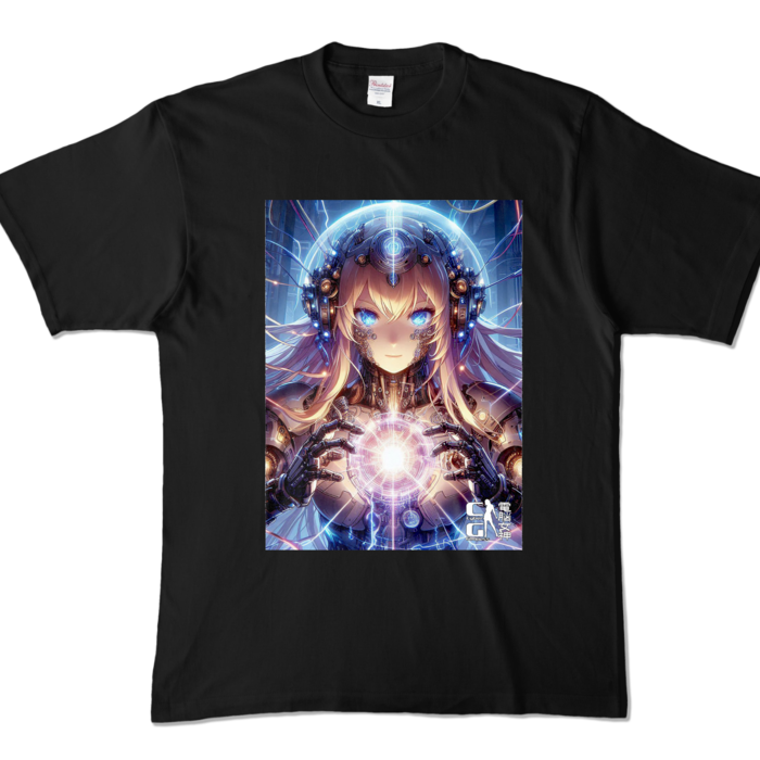カラーTシャツ - XL - ブラック (濃色)