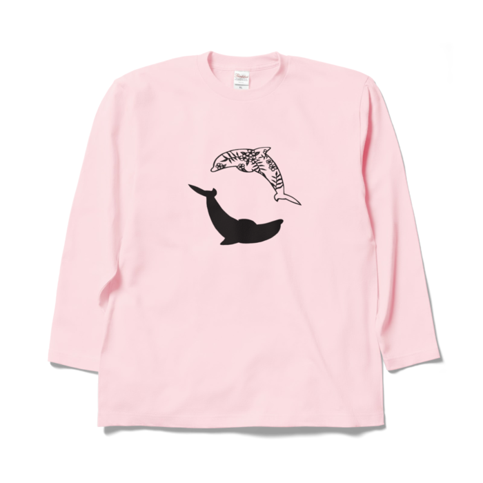 ロングスリーブTシャツ - XL - ライトピンク