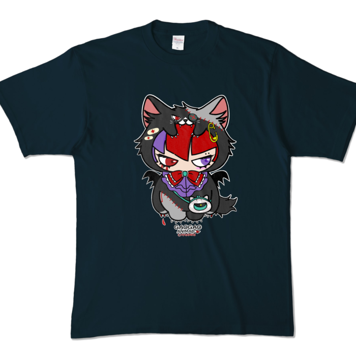 カラーTシャツ - XL - ネイビー (濃色)