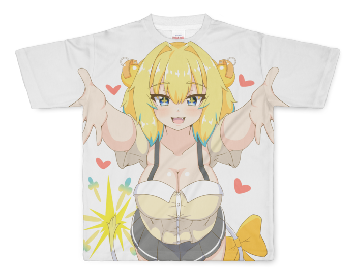 フルグラフィックTシャツ - L - 両面印刷