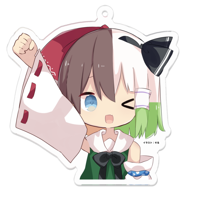 アクリルキーホルダー - 70 x 70 (mm)
