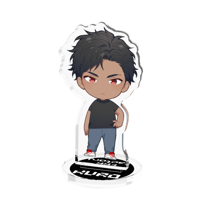 クロくん(50x50mm)