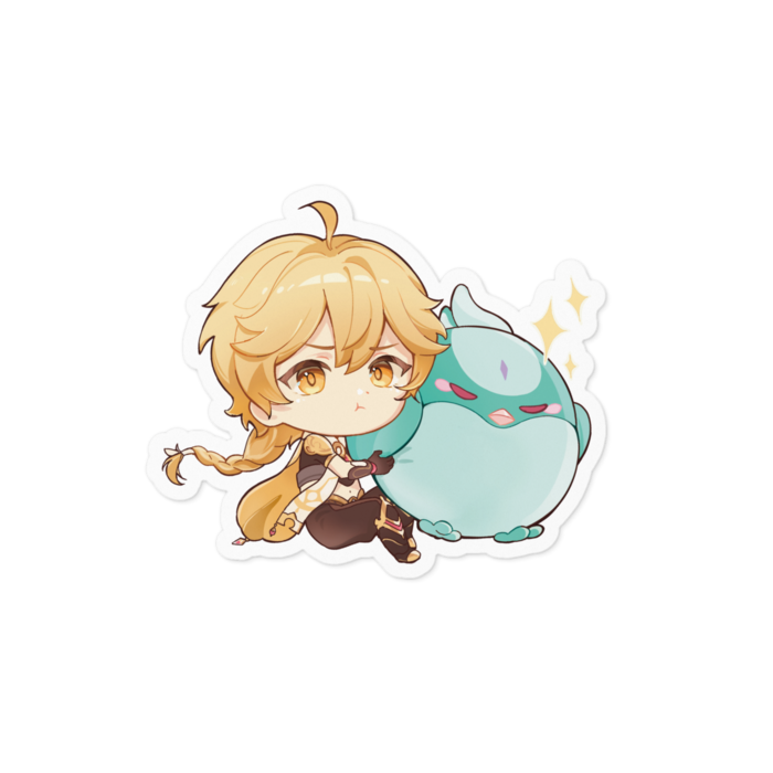 ステッカー - 100 x 100 (mm) White