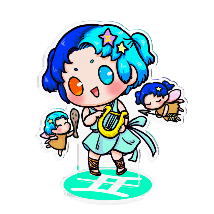 アクリルフィギュア - 100x100mm