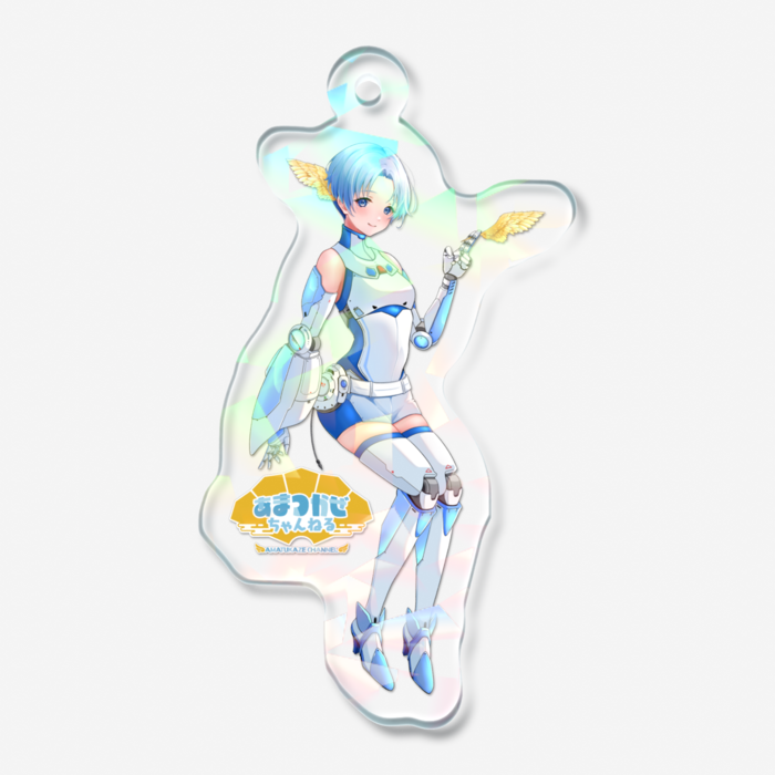 ホログラムアクリルキーホルダー - 50 × 50mm