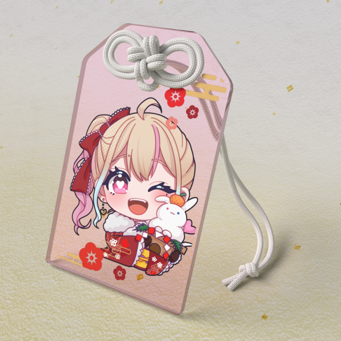 アクリルお守り - 50 × 80mm