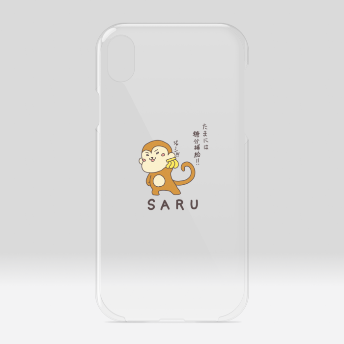 クリアiPhoneケース - iPhone XR