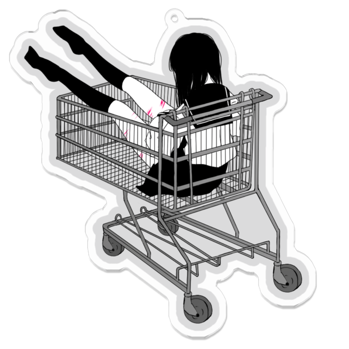 アクリルキーホルダー - 100 x 100 (mm)