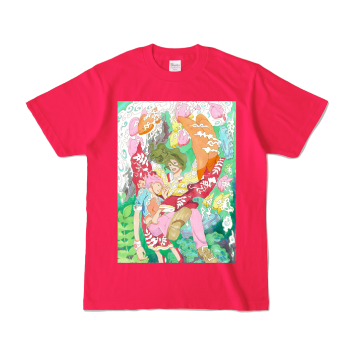 カラーTシャツ - S - ホットピンク (濃色)