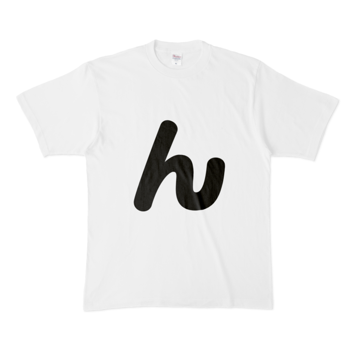 「ん」Tシャツ - XL - 白