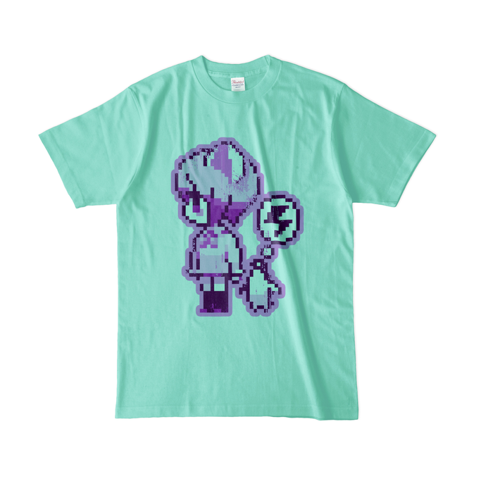 カラーTシャツ(淡色) - L - アイスグリーン