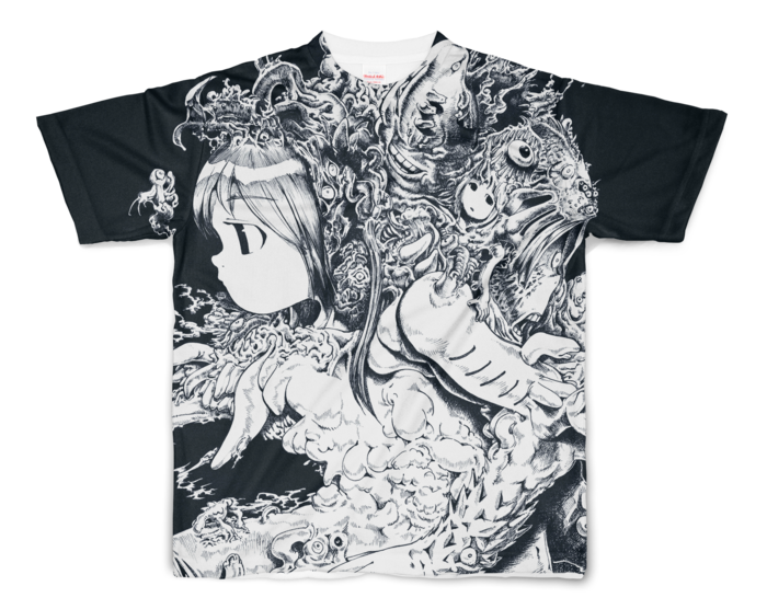 フルグラフィックTシャツ - S - 両面印刷