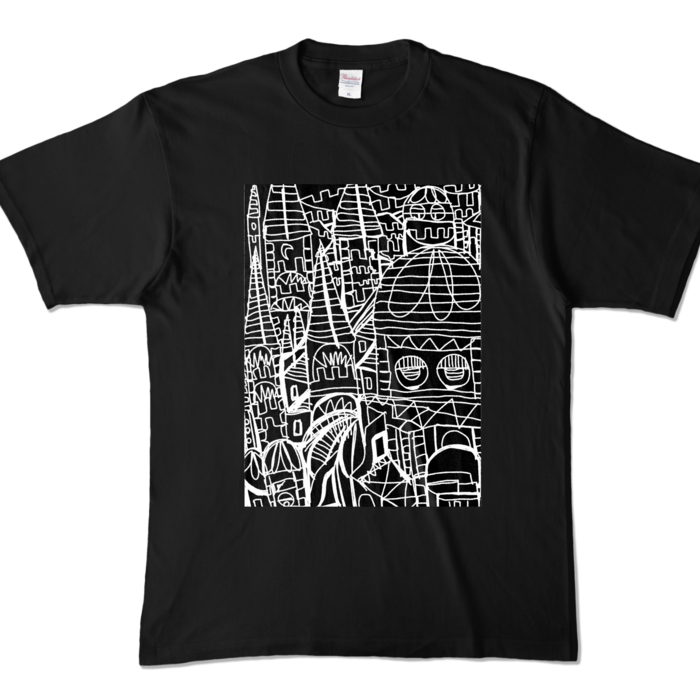 カラーTシャツ - XL - ブラック (濃色)
