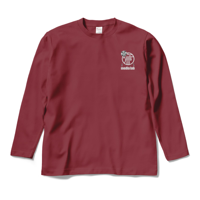 ロングスリーブTシャツ - M - バーガンディ