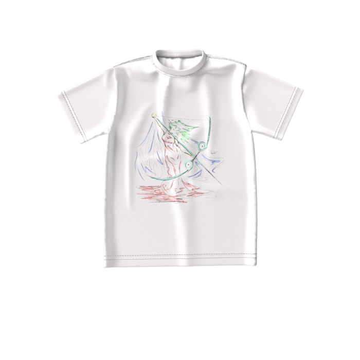 ビッグシルエットTシャツ - S - 正面