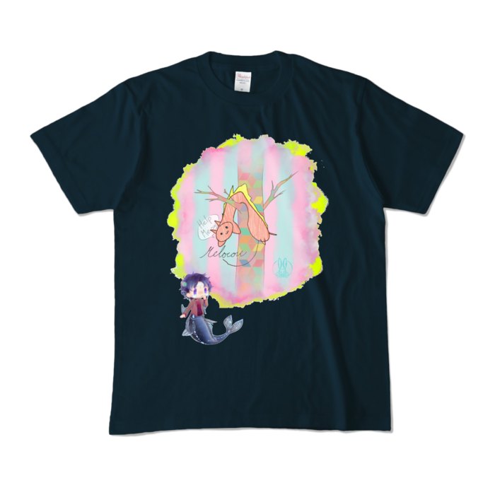 カラーTシャツ - M - ネイビー (濃色)