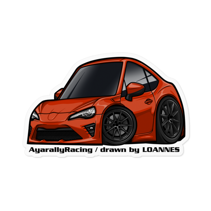 ステッカー - 100 x 100 (mm)