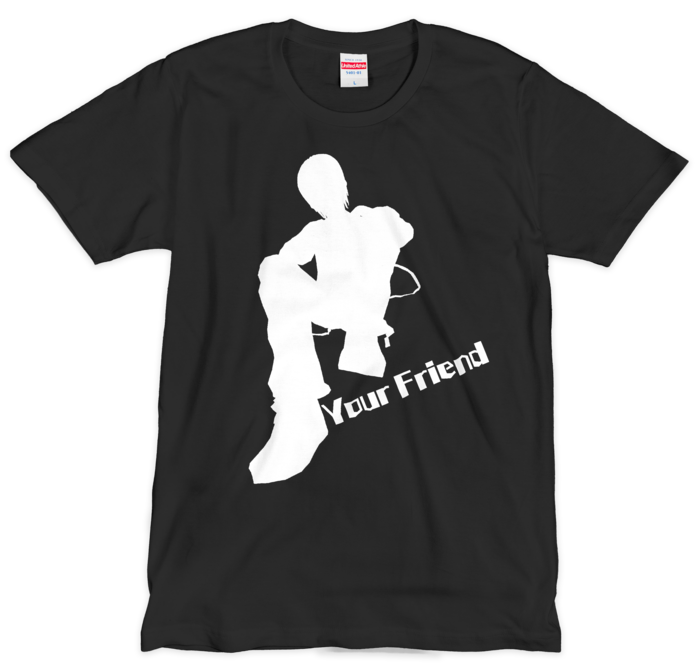 Tシャツ(シルクスクリーン印刷) - L -