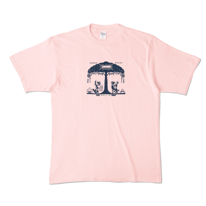 カラーTシャツ - XL - ライトピンク (淡色)