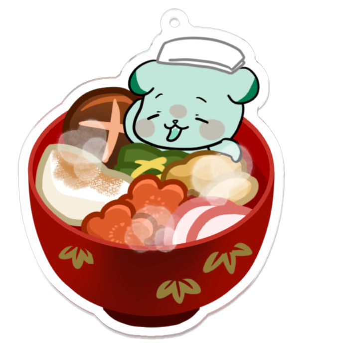 アクリルキーホルダー - 70 x 70 (mm)