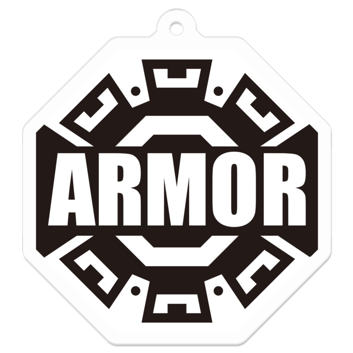 アクリルキーホルダー - 50 x 50 (mm)