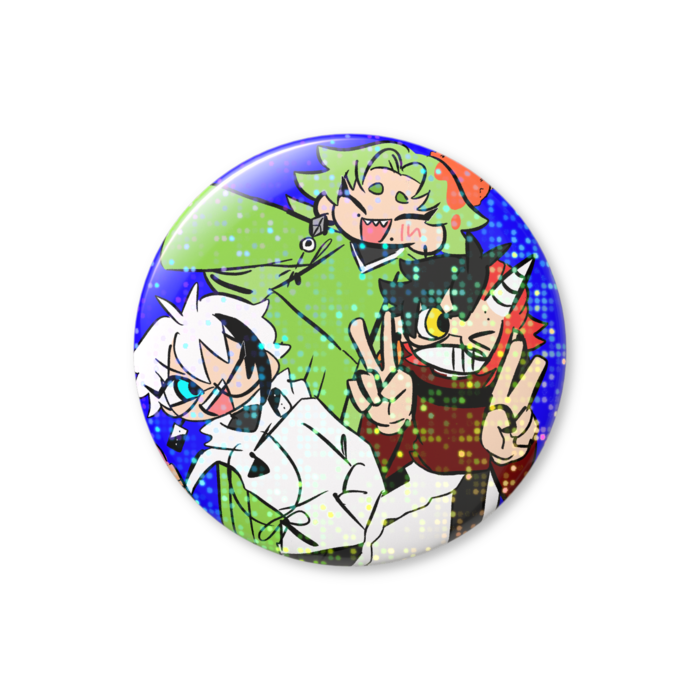 ホログラム缶バッジ - 56mm